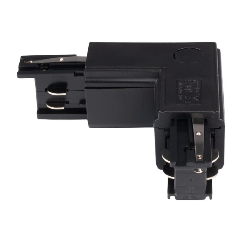 Аксессуар к шинопроводу трехфазному 3P PTR CL-BL OUT коннектор внешний Pro+ черн. JazzWay 5063112