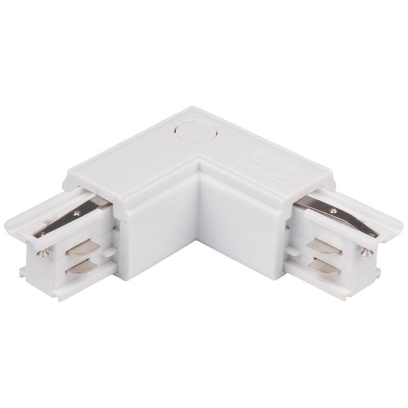 Аксессуар к шинопроводу трехфазному 3P PTR CL-WH INT коннектор внутренний Pro+ бел. JazzWay 5063099