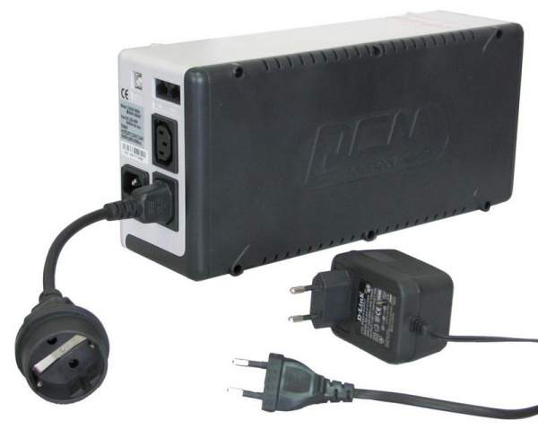 Кабель SCUT IEC-320 C14 to Socket Type-F 250В 10А POWERCOM 504291