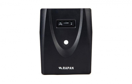 Источник бесперебойного питания RAPAN-UPS 1500 220В 1500В.А/900Вт меандр с АКБ 2х7А.ч интерактивный Бастион 736
