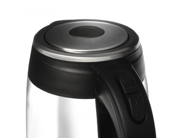 Чайник электрический SKG4710 1.8л 2200Вт серебр./черн. (корпус стекло) STARWIND 935480